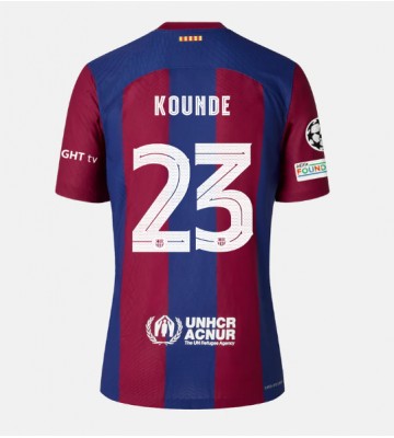 Barcelona Jules Kounde #23 Kotipaita 2023-24 Lyhyet Hihat